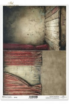 Papel de arroz para decoupage R2769