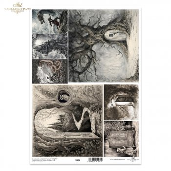 papel para scrapbooking - el papel translúcido P0304