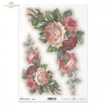 Papel de arroz para decoupage R1118