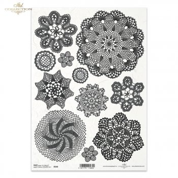 Papel de arroz para decoupage R0549