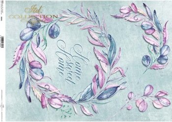 Papel de arroz decoupage A3 R0050L