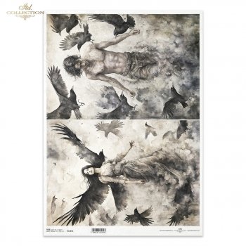 Papel de arroz decoupage A3 R1387L
