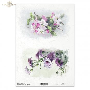 Papel de arroz para decoupage R1986