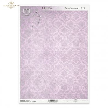 Papel de arroz para decoupage R1424