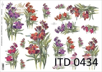 Papier decoupage (HS code 48025700) D0434M