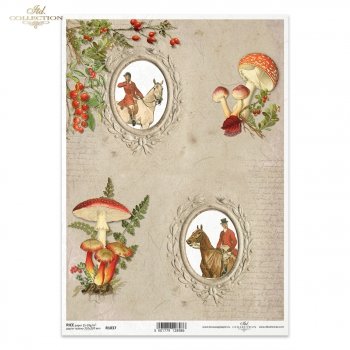 Papier ryżowy (HS code 48021000) R1037