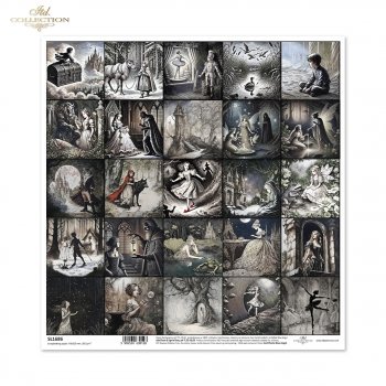 Papier do scrapbooking (HS code 48025890) SL1686
