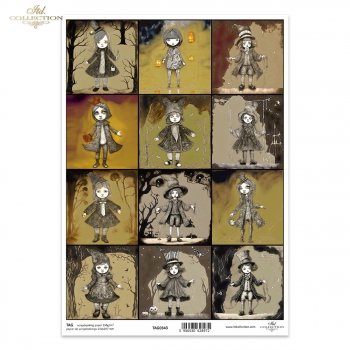 Tagi do scrapbooking (HS code 48025890) TAG0343