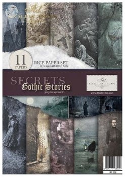 Zestaw kreatywny (HS code 48021000) RP008 Gothic Stories