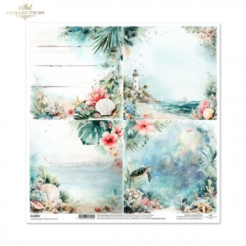 Papier do scrapbooking (HS code 48025890) SL2081
