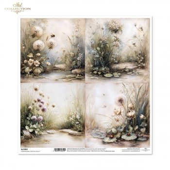 Papier do scrapbooking (HS code 48025890) SL1982