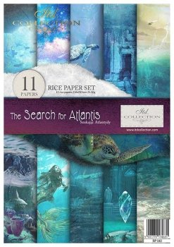 Zestaw kreatywny (HS code 48021000) RP040 The Search for Atlantis