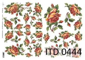 Papier decoupage (HS code 48025700) D0444M