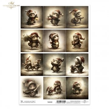 Tagi do scrapbooking (HS code 48025890) TAG0380