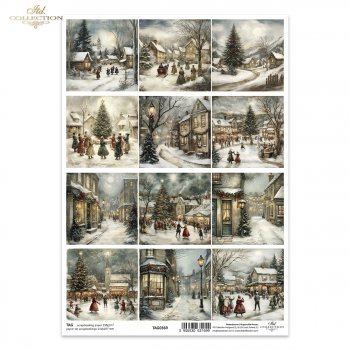 Tagi do scrapbooking (HS code 48025890) TAG0369
