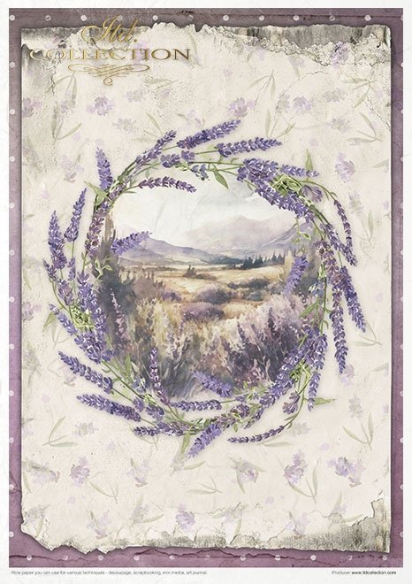 Seria - Provence - scented with lavender * Series Provence scented with lavender