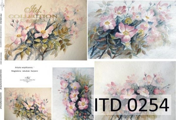 Papier decoupage (HS code 48025700) D0254M
