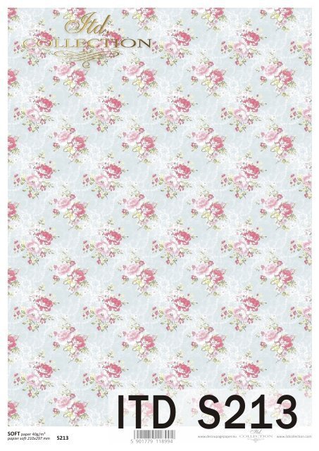 papír pro decoupage Soft S0213