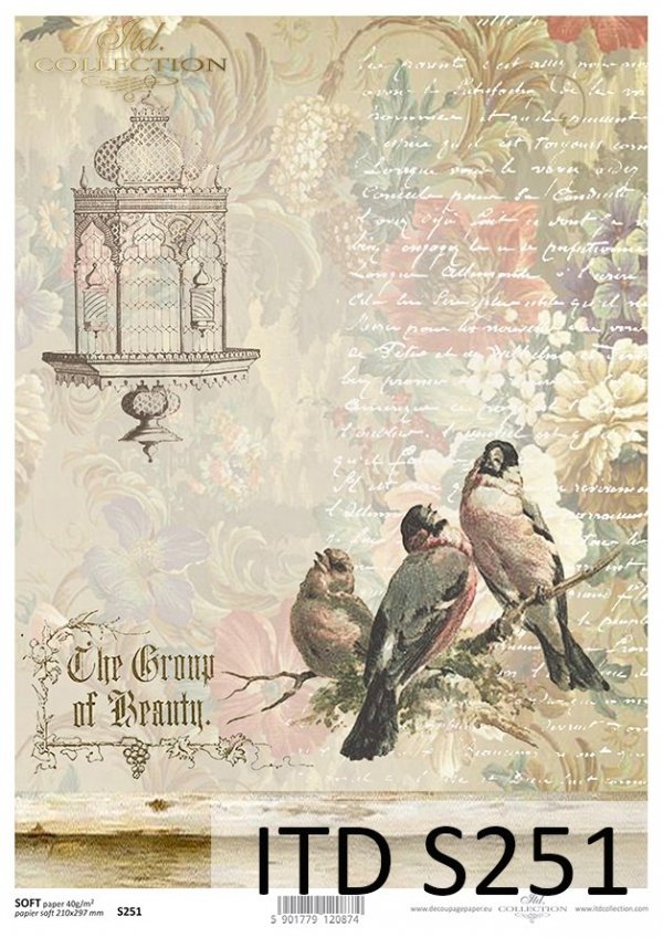 papír pro decoupage Soft S0251