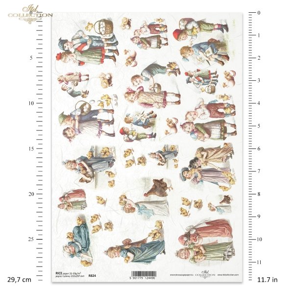 Wielkanoc, tematy Wielkanocne, dziecko, dzieci, dziewczynka, retro, vintage, kura, kury, kurczak, pisklak, jajko, jajka, koszyk, R824, Easter, easter themes, child, girl, retro, vintage, hen, chicken, chick, chickadee, egg, eggs, basket, Ostern, Osterthem