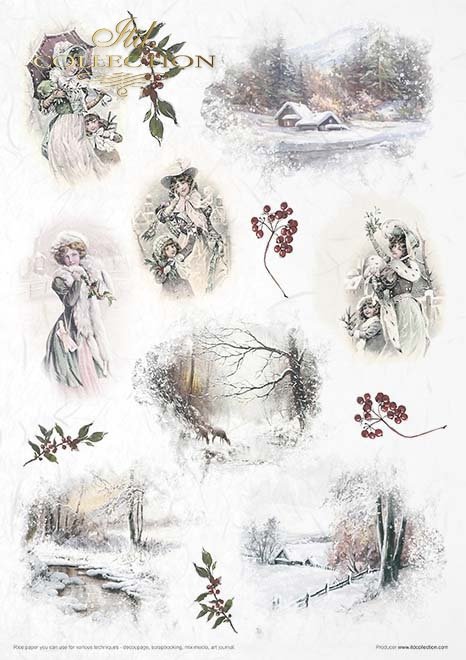 Seria Victorian Christmas*Victorian Christmas*Viktorianische Weihnachten*Navidad victoriana