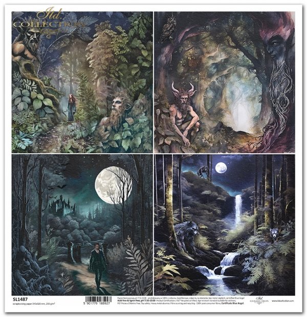 Faun, wampir, wilkołak, rośliny, dżungla, księżyc, pełnia księżyca, tajemniczy las, Satyr* Faun, vampire, werewolf, plants, jungle, moon, full moon, mysterious forest, Satyr*Faun, Vampir, Werwolf, Pflanzen, Dschungel, Mond, Vollmond, geheimnisvoller Wald,