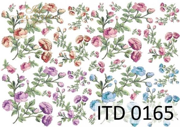 Papier decoupage (HS code 48025700) D0165M