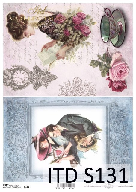 papír pro decoupage Soft S0131