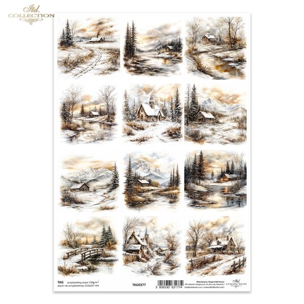 pejzaż zimowy, góry, mostek, natura, domki, widoczki, drzewa iglaste, krajobraz zimowy*winter landscape, mountains, bridge, nature, cottages, views, coniferous trees, winter scenery