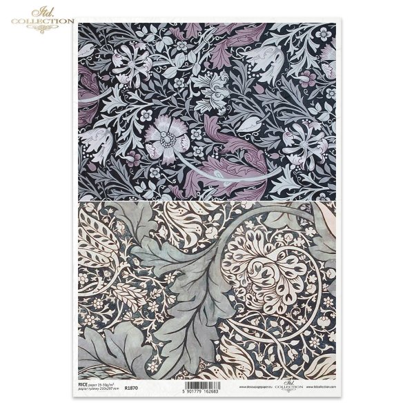 tapeta, motyw tapetowy, roślinne tło, tła, ornament, dekor, art deco, inspiracja William Morris, wallpaper motif, floral background, ornament, decor, art deco, inspiration, Tapete, Tapetenmotiv, floraler Hintergrund, Hintergründe