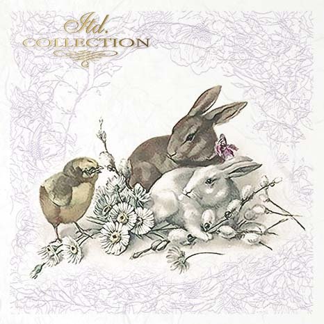 zające wielkanocne*vintage, easter bunnies*vintage, osterhasen*vintage, conejitos de pascua