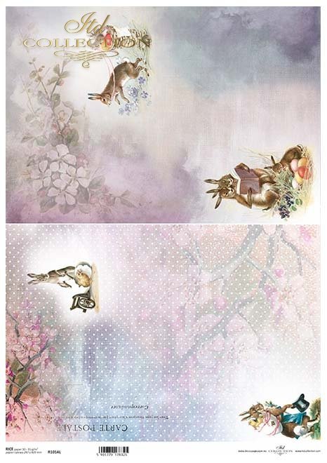 Easter Bunny - pastelowe tła, zające wielkanocne, pisanki, wiosenne kwiaty*pastel backgrounds, Easter bunnies, Easter eggs, spring flowers,*pastellfarbene Hintergründe, Osterhasen, Ostereier, Frühlingsblumen