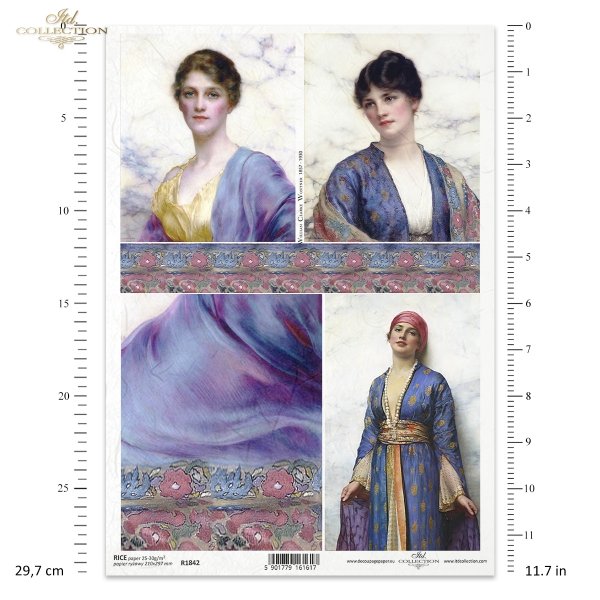 Malarstwo William Clarke Wontner, kobieta, kobiety, orient, orientalna moda, retro, portret, tkanina, stroje, Painting, woman, women, oriental fashion, portrait, fabric, Gemälde, Frau, Frauen, orientalische Mode,  Porträt, Stoff, Pintura