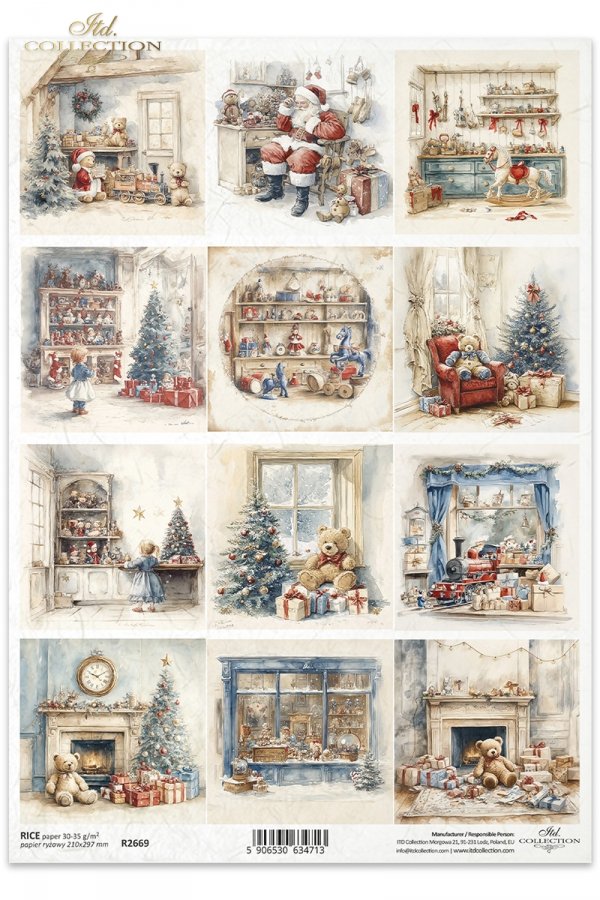 zabawki, pluszaki, misie, lalki, choinki, prezenty, sklepik z zabawkami, zimowa sceneria*toys, teddy bears, teddy bears, dolls, Christmas trees, gifts, toy shop, winter scenery*Spielzeug, Teddybären, Teddybären, Puppen, Weihnachtsbäume, Geschenke, Spielze