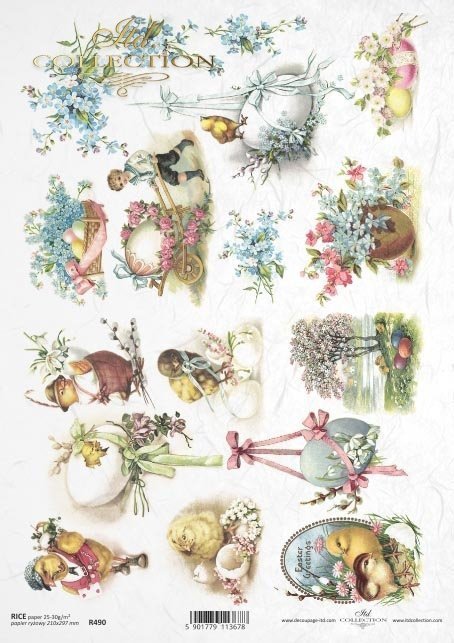 Easter, spring, flowers, retro, eggs, Easter, Easter eggs, chicken, chicken, R490
