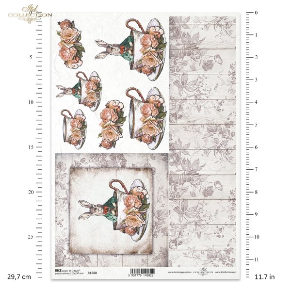 Wielkanoc, Vintage, zając w surducie, filiżanka, filiżanki, deska, deski, kwiaty, róże, tło, tła, styl shabby chic, Easter, Vintage, frock-coated hare, cup, board, flowers, rose, background, shabby chic style, Ostern, Vintage, Hase mit Kutte
