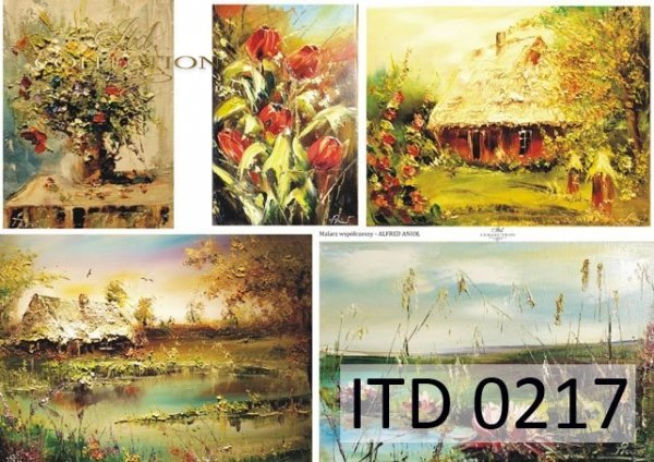 Papier decoupage (HS code 48025700) D0217M