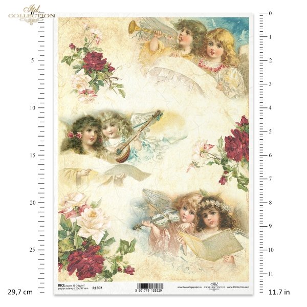 vintage, retro, aniołek, aniołki, dzieci, anioły, chmurka, niebo, róża, róże, angels, cloud, sky, roses, Engel, Wolke, Himmel, Rosen, angél, nube, cielo, rosa 