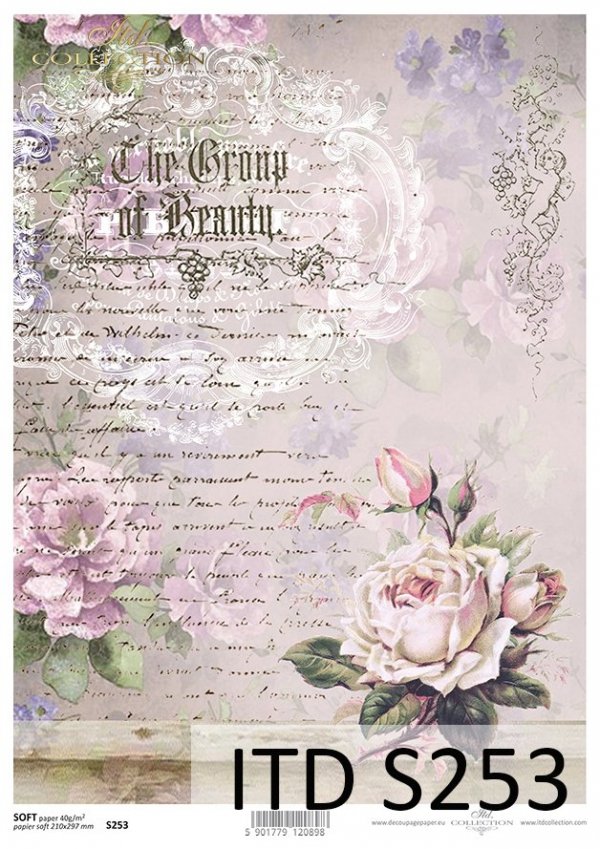 papír pro decoupage Soft S0253