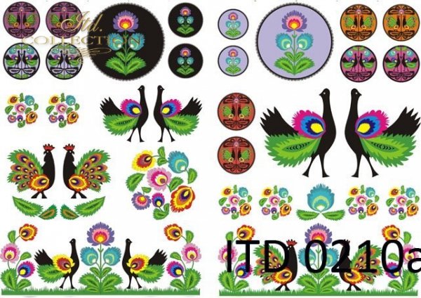 Papier decoupage (HS code 48025700) D0210M