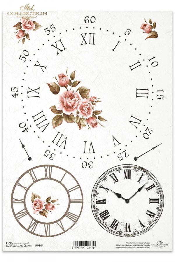 zegary, cyferblaty, tarcze zegarowe, zegar, cyferblat, tarcza zegarowa, kwiat, kwiaty, róża, róże, R144, dials, clock faces, clock, dial face, flowers, rose, relojes, esferas, esferas de reloj, reloj, flor, rosa, rosas , Uhren