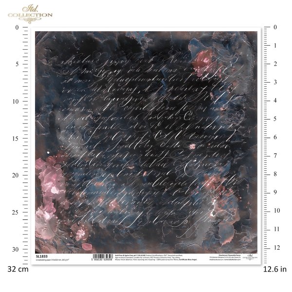 Papier für Scrapbooking SL1833