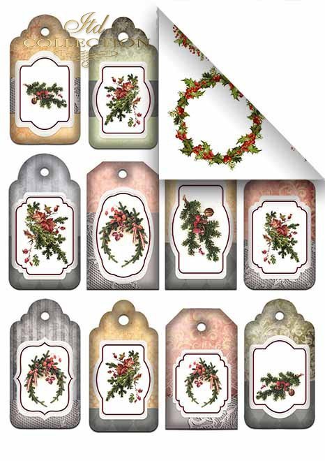 Papeles para scrapbooking en sets - Feliz Navidad*Бумаги для скрапбукинга в сетах - С Рождеством Христовым