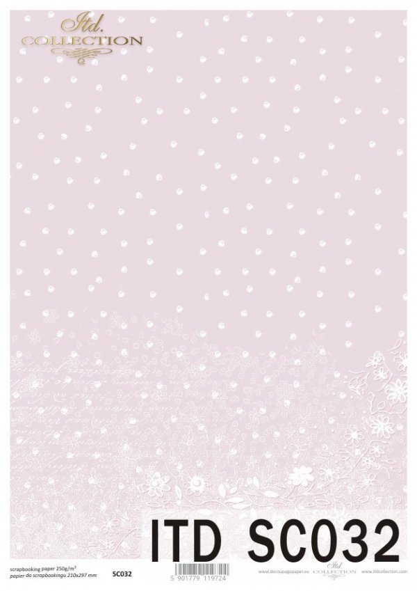 Papier für Scrapbooking SC0032