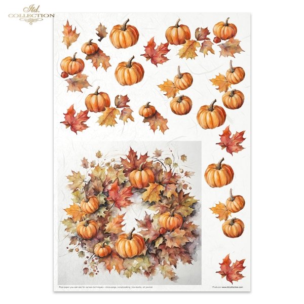 jesienne wianki*autumn wreaths*Herbstgirlanden*guirnaldas de otoño