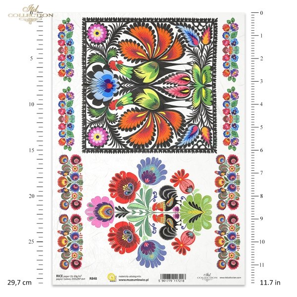 wycinanka, wycinanki, łowicka, łowickie, folklor, polski, polskie, Łowicz, Lowicz, Muzeum w Łowiczu, ludowa, ludowe, R848, Danuta Wojda, Krystyna Lis, Kodra, Helena Rześna, Laurka, Stanisława Bogusz, cut-outs, folklore, Polish, folklore, Ausschnitt, Polni