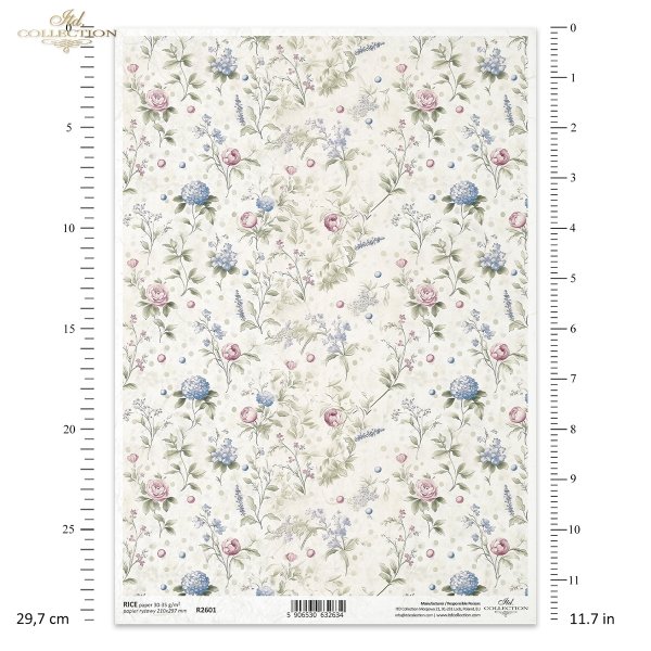 Reispapier für Serviettentechnik und Decoupage R2601
