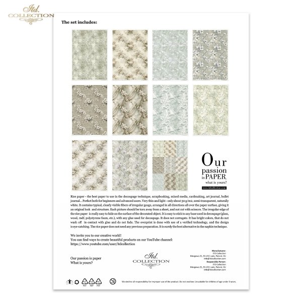 Creative-Set RP105 Written in Flowers vol. 2