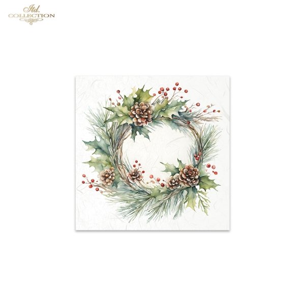 zimowe wianki*winter garlands*Wintergirlanden*guirnaldas de invierno