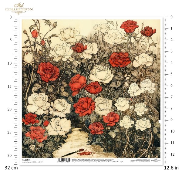 Papier für Scrapbooking SL1803